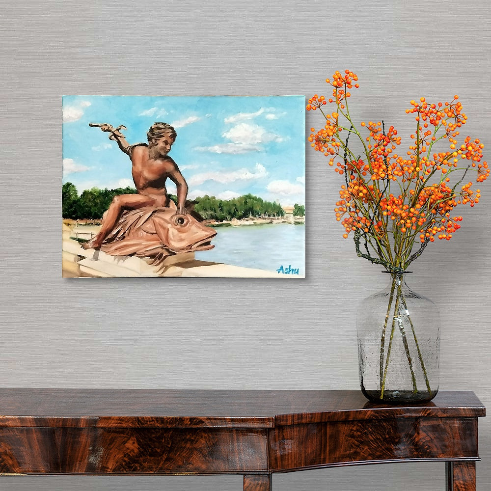 "Nymph on the Seine 2 - Paris"