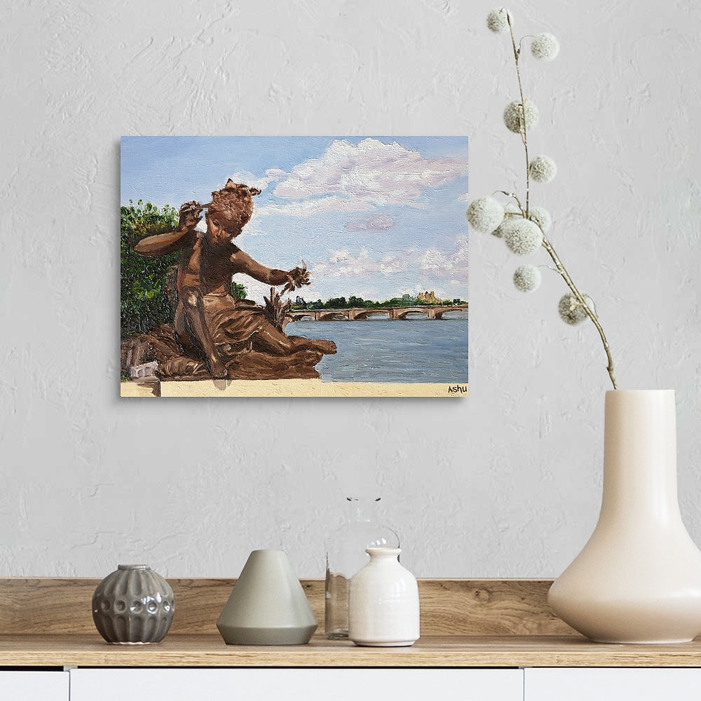 "Nymph on the Seine - Paris"