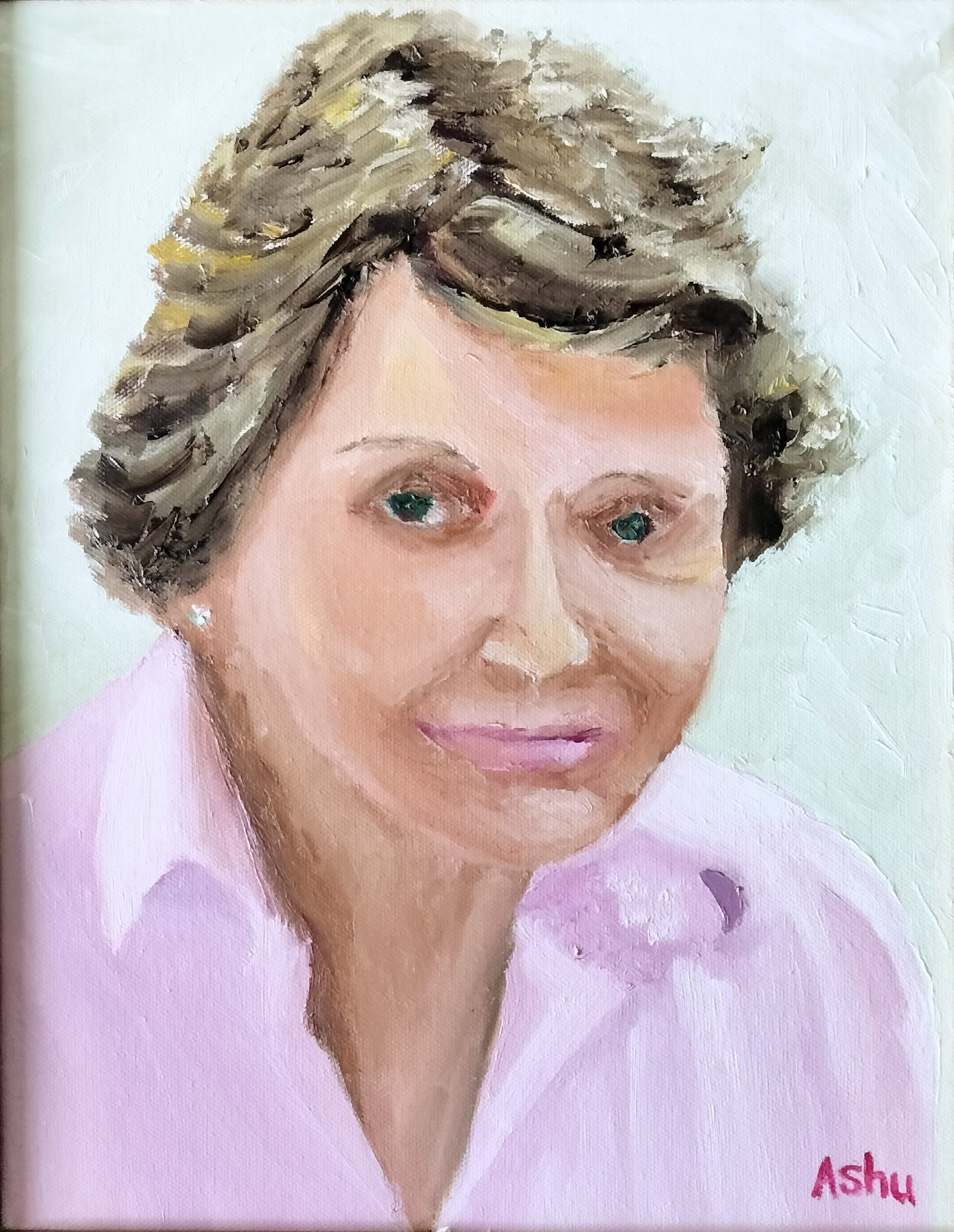 Painting of my neighbor Patricia AKA Patsy