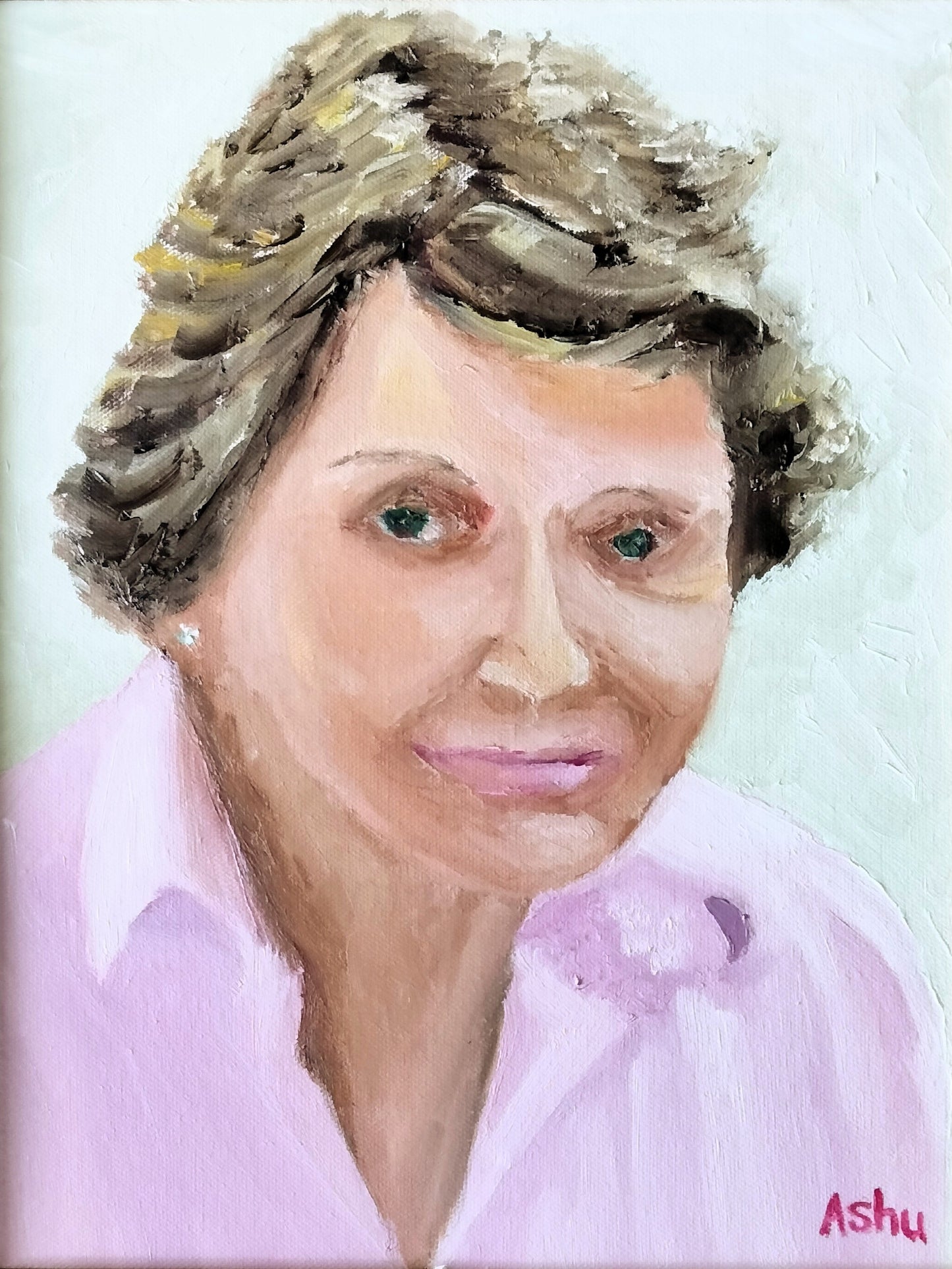Painting of my neighbor Patricia AKA Patsy