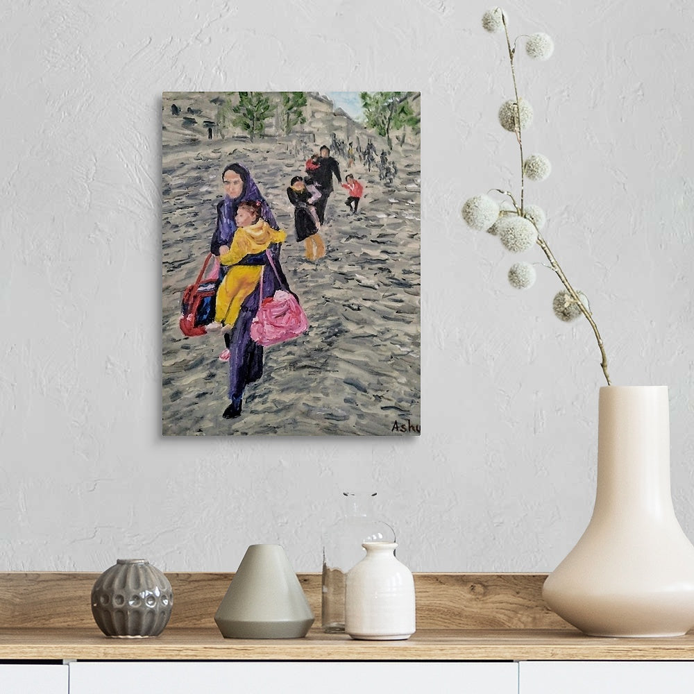 "Fleeing Gaza"