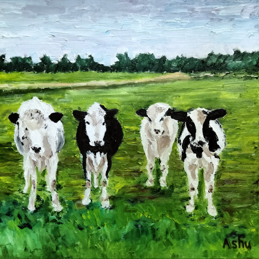 "Cows in the Field"