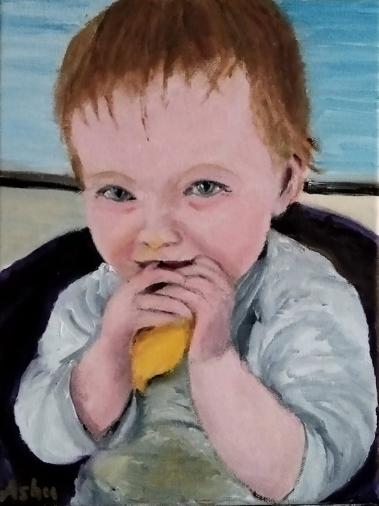 "Aanya's First Mango"