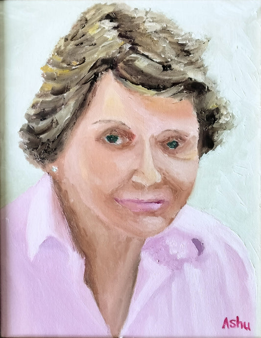 Painting of my neighbor Patricia AKA Patsy