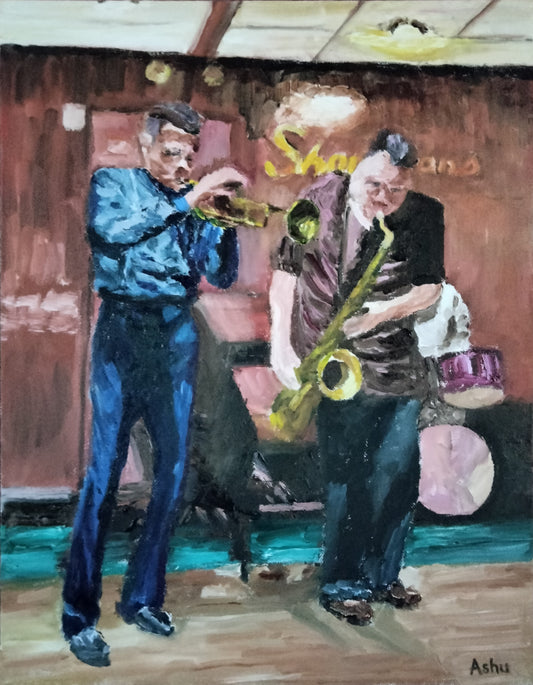 "Trumpet Sax Jazz Duo"