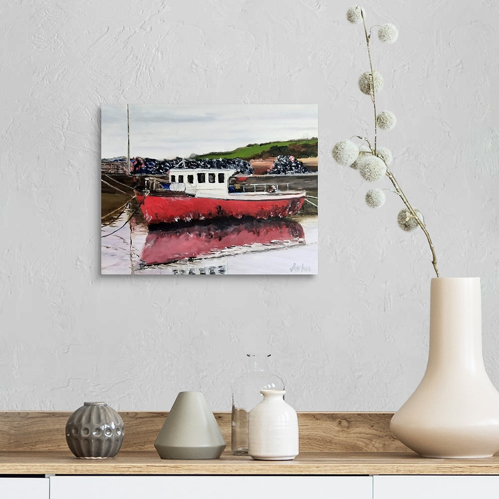 "Boat on the Harbour"