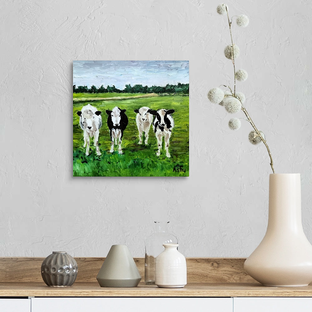 "Cows in the Field"