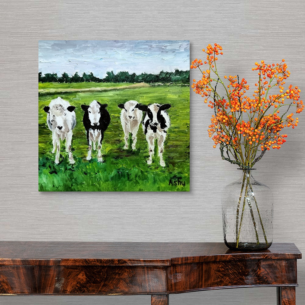 "Cows in the Field"