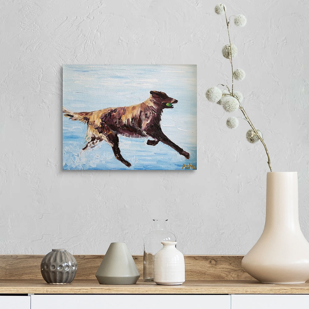 "Dog on the Beach 2"