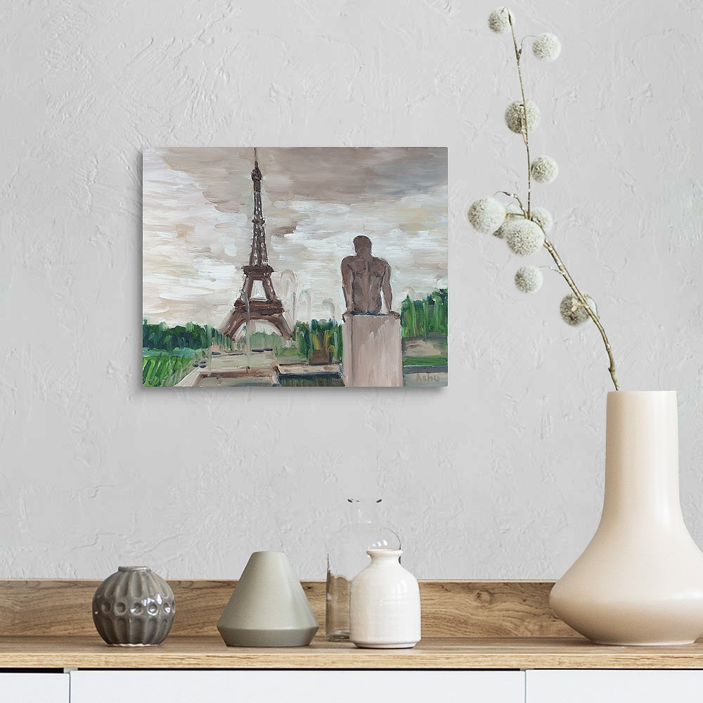 "Eiffel Tower - Trocadero Gardens 1"