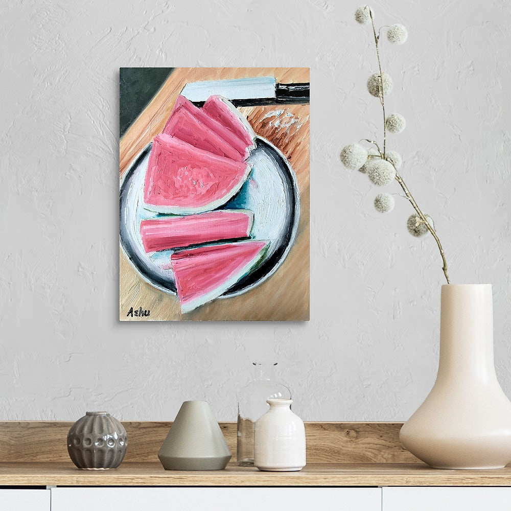 "Fresh-Cut Watermelon"