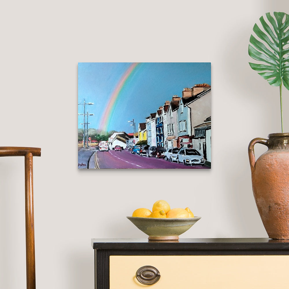 "Rainbow over Cork City, Ireland"