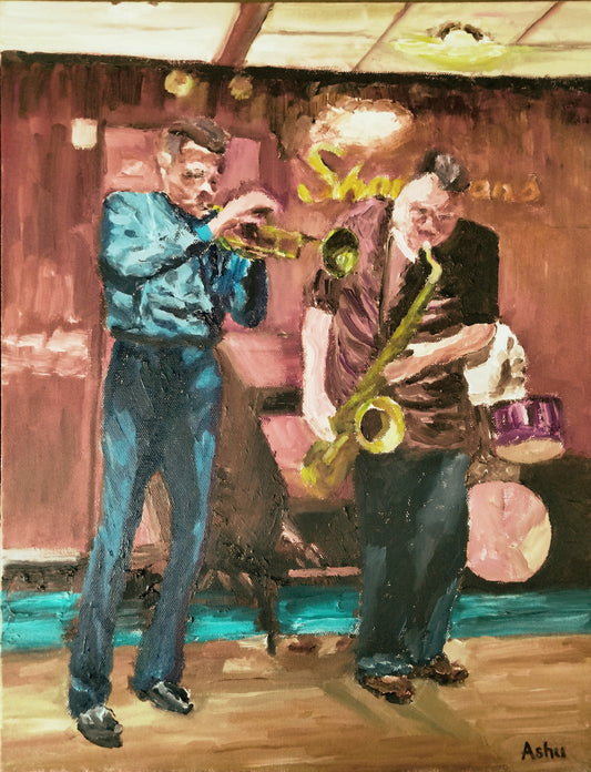 "Trumpet Sax Jazz Duo"