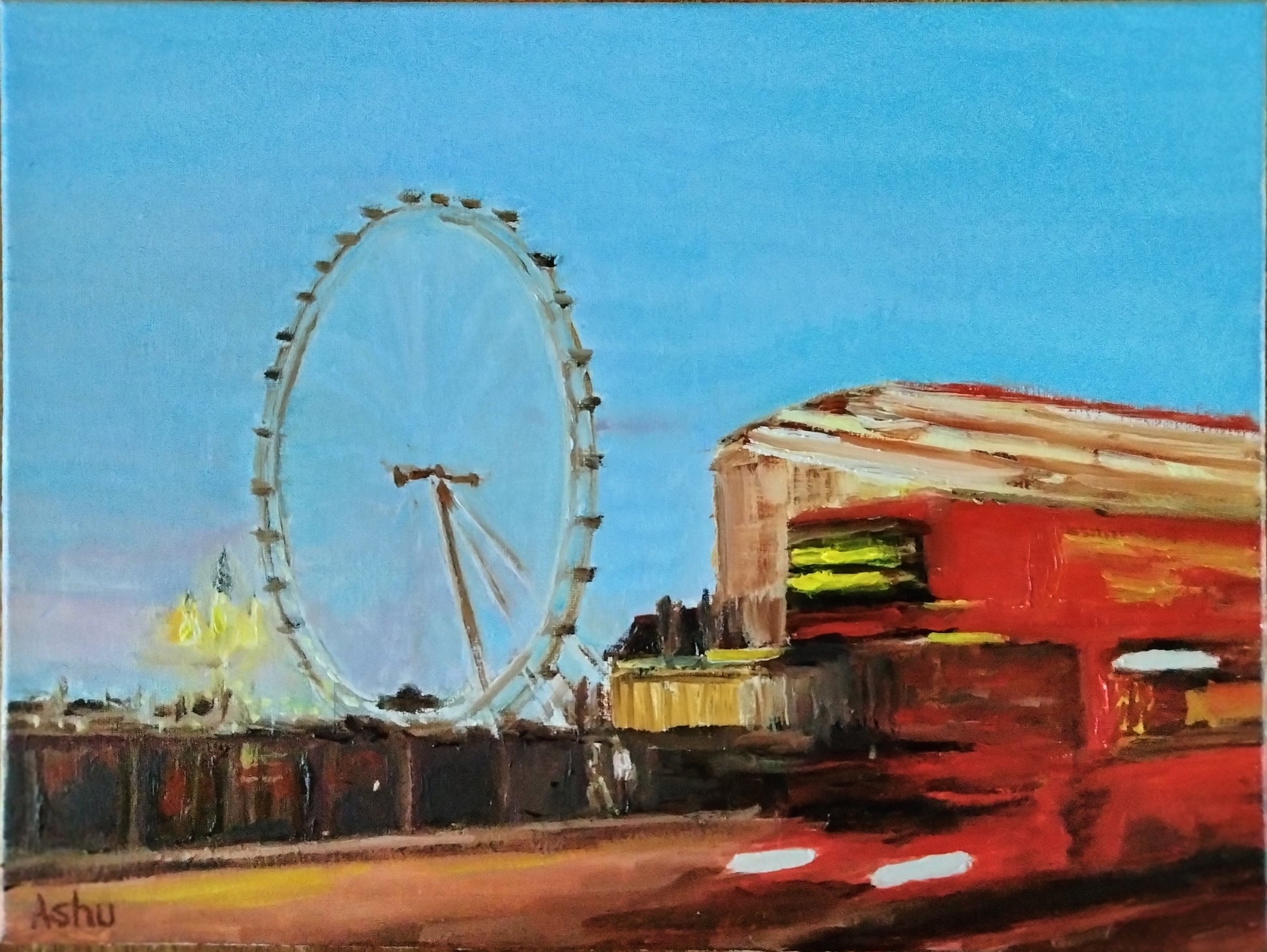 #London Eye - Ashu's Art