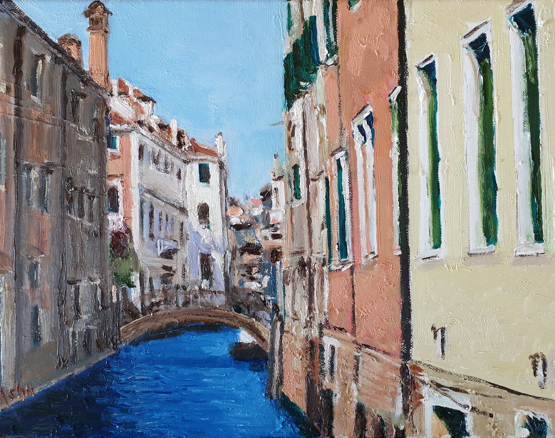 #Venice #Canal - Ashu's Art